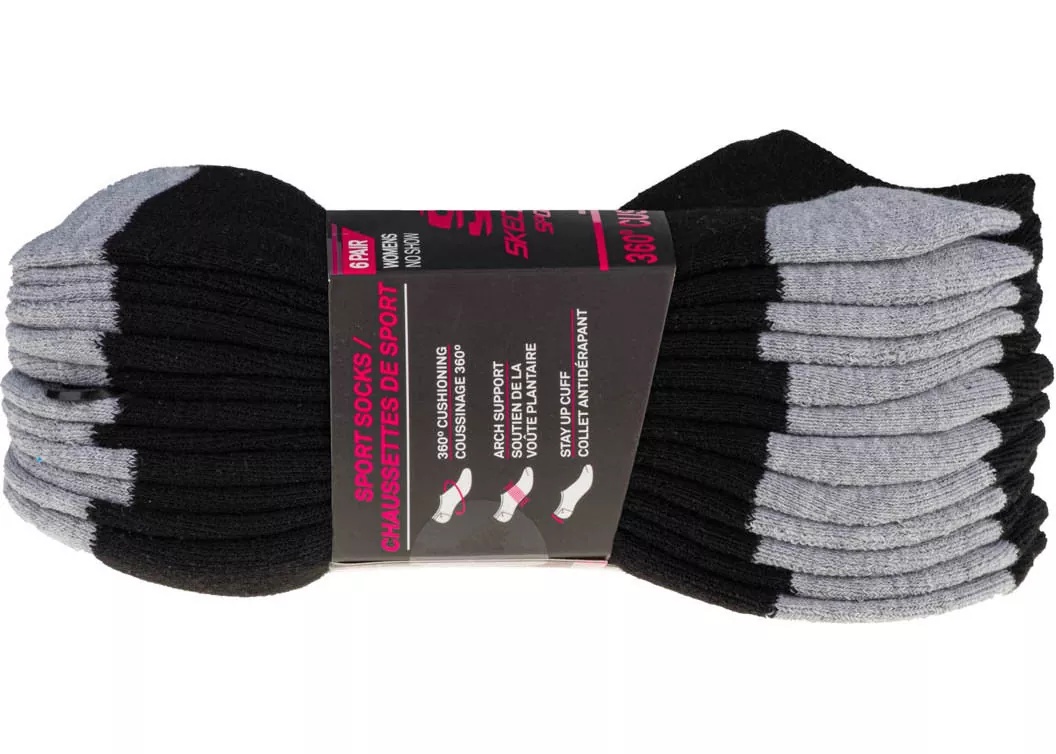 Boys 6pk No Show Socks - Img 2