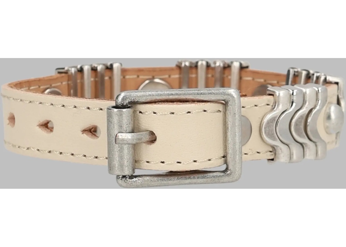 Bratari Bracciale "Wave" In Pelle - Img 2