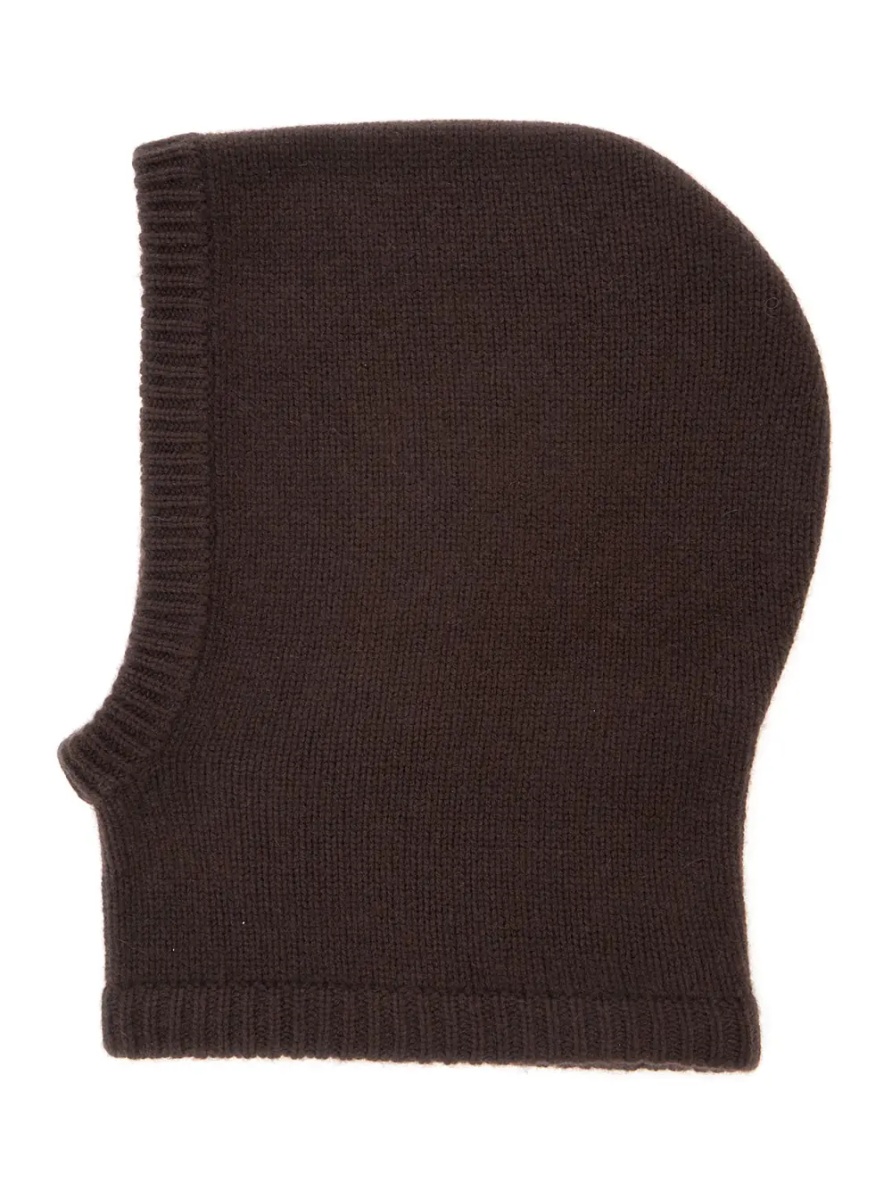 Caciula Balaclava with Tech Fabric in Brown Unisex - Img 2