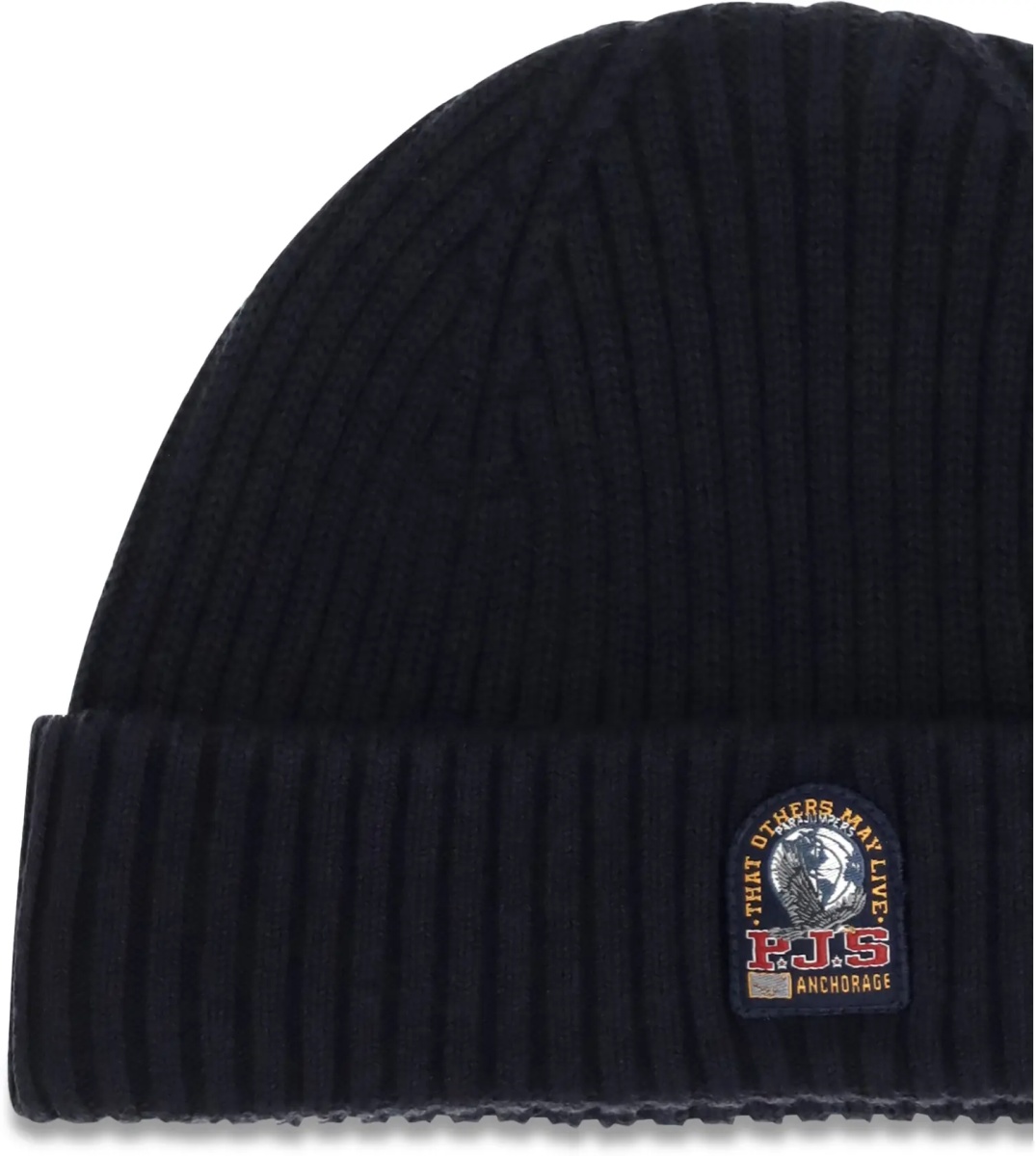 Caciula Beanie in ribbed knit with logo - Img 3