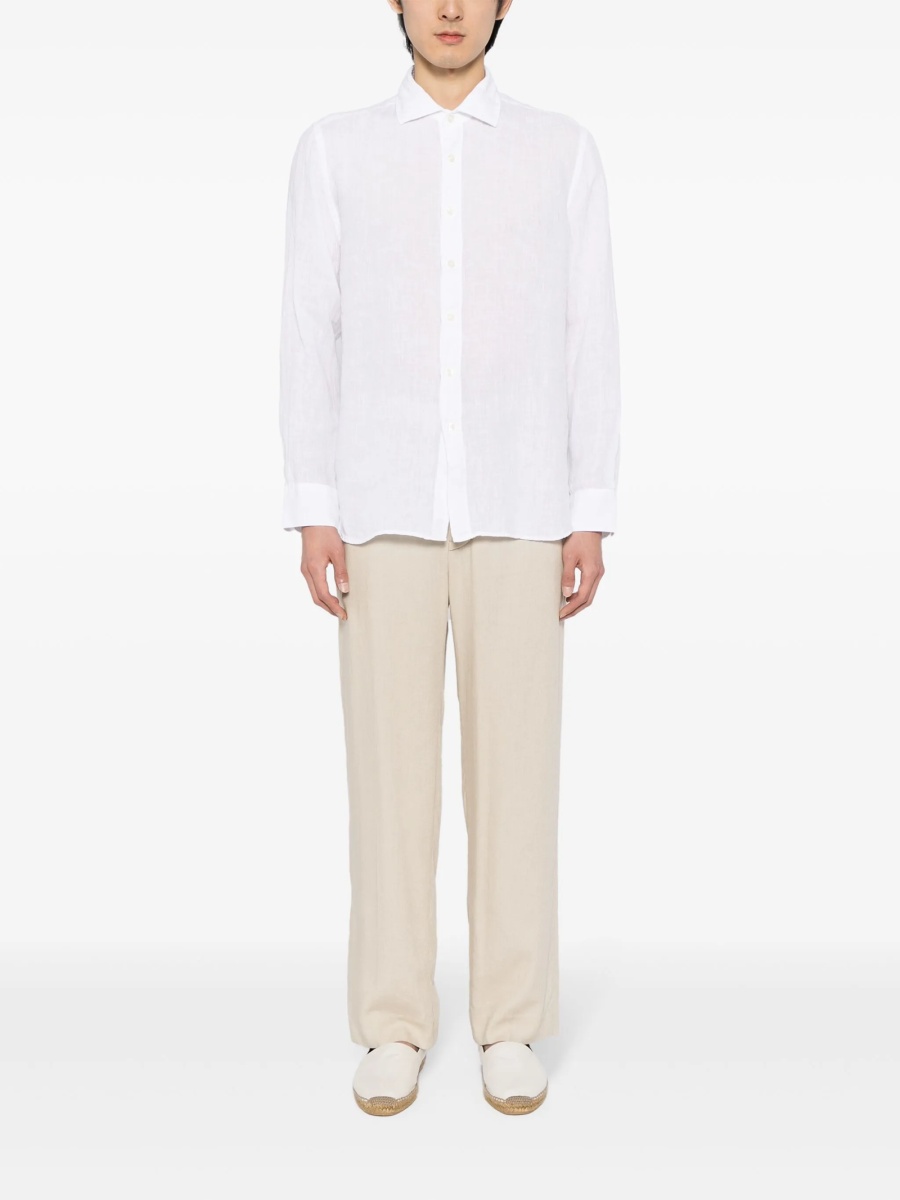 Camasa 120% LINO alba - Img 2