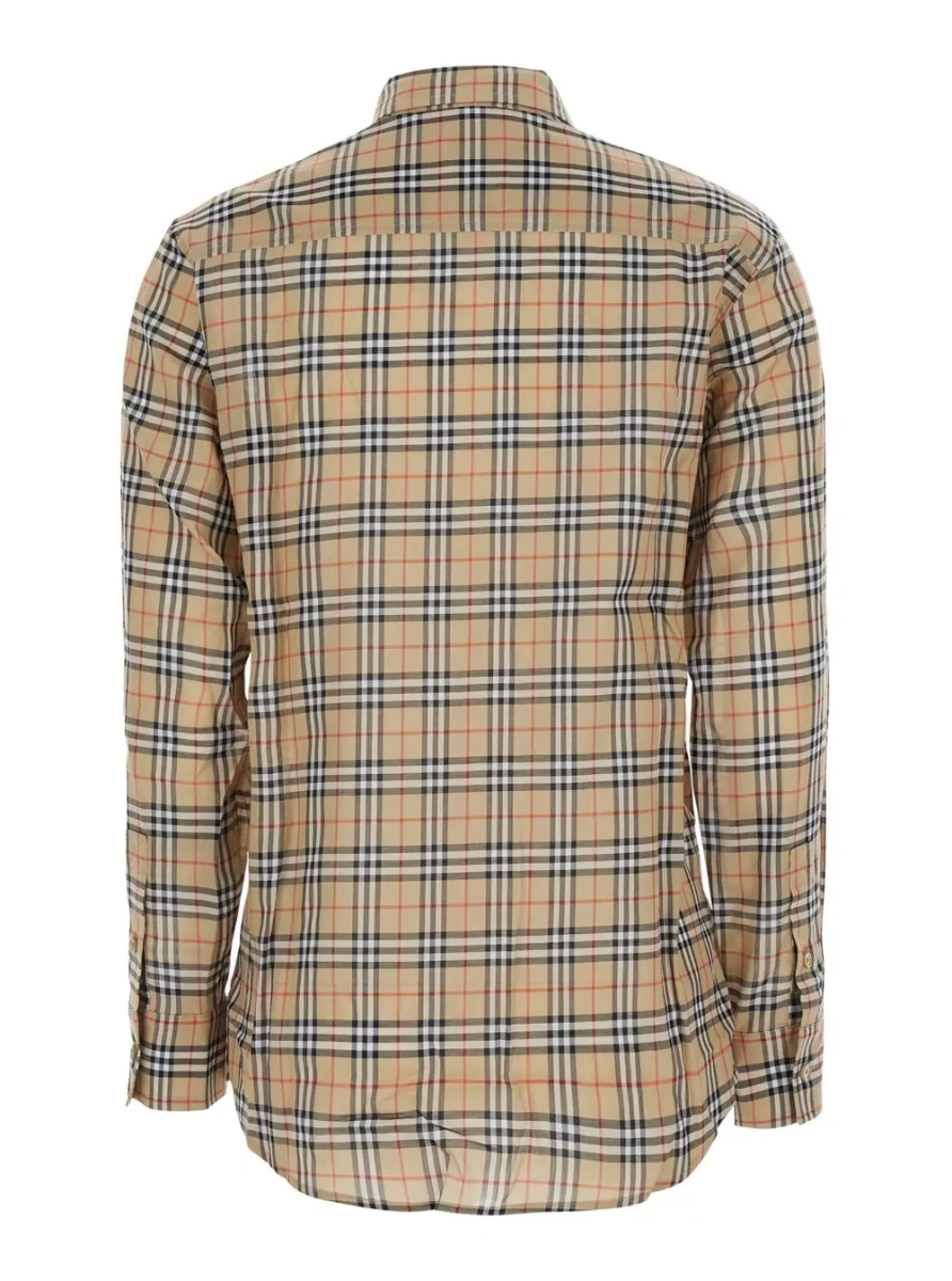 Camasa Burberry bej din bumbac 'Emma' - Img 2
