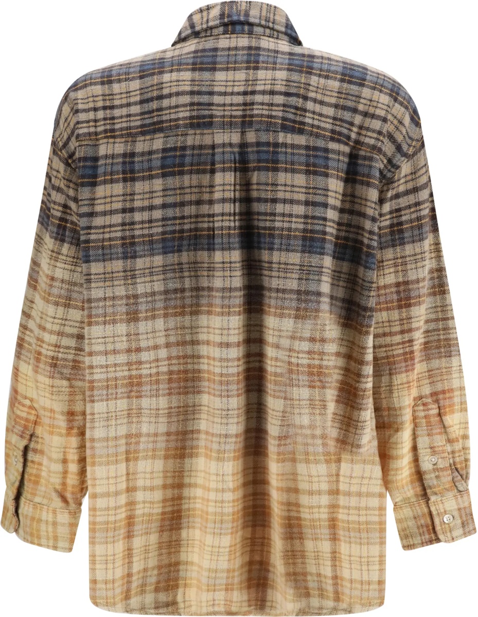 Camasa casual Boyfriend plaid Shirt - Img 2