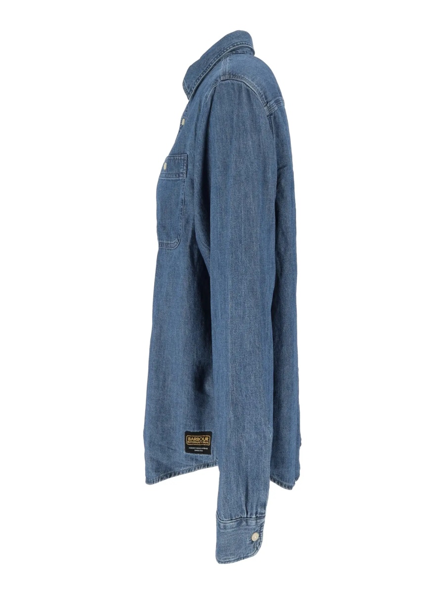 Camasa casual DUFTON CHAMBRAY SHIRT - Img 2
