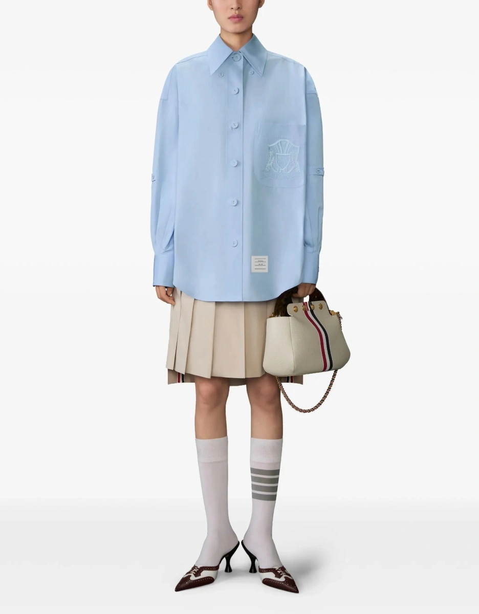 Camasa casual Oversized cotton Shirt - Img 2