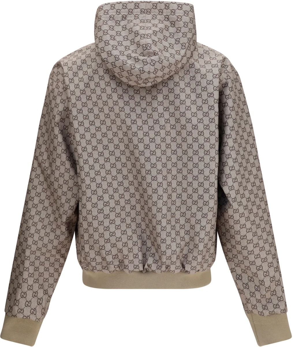 Camasa casual Reversible zip Jacket in cotton - Img 4