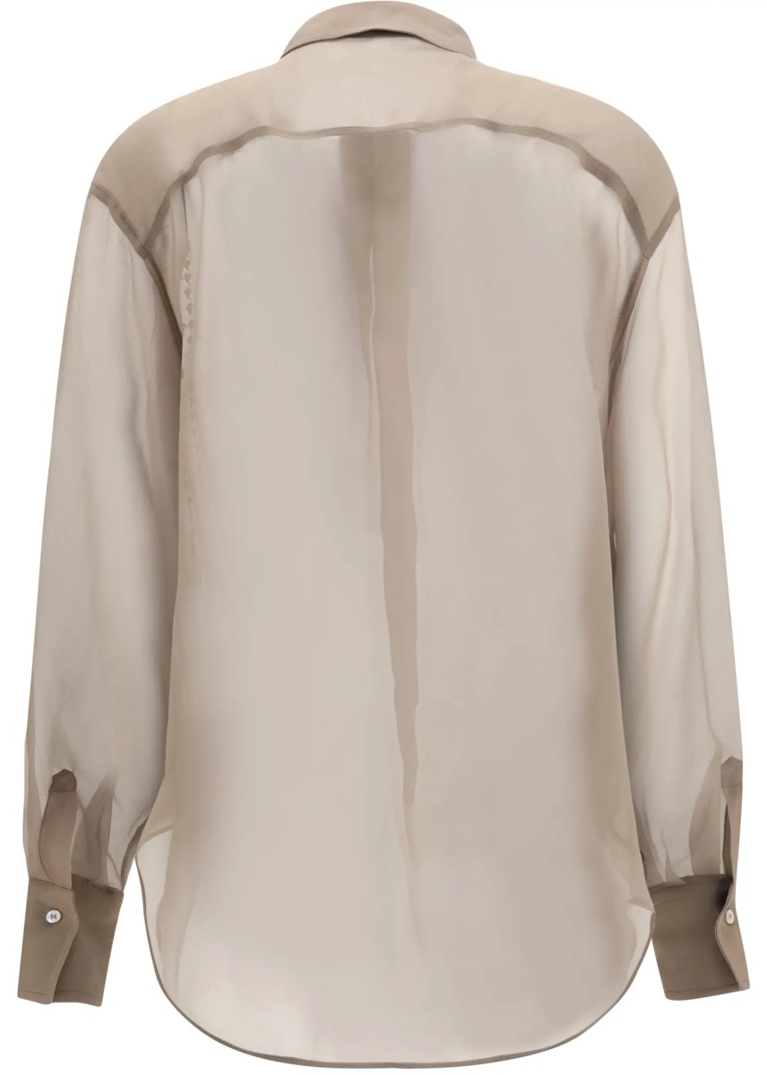 Camasa casual Sheer checked Shirt - Img 2