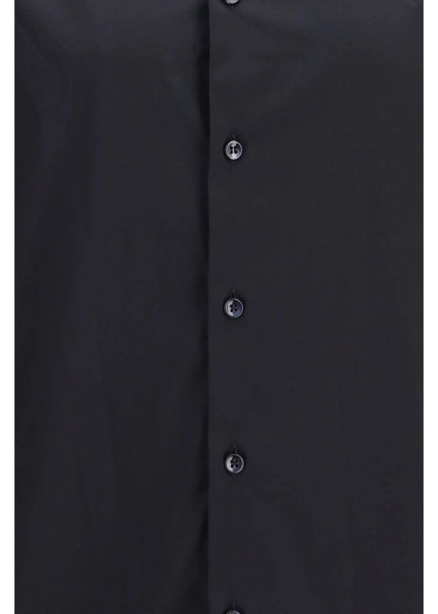 Camasa casual Shirt slim fit in stretch cotton poplin - Img 3