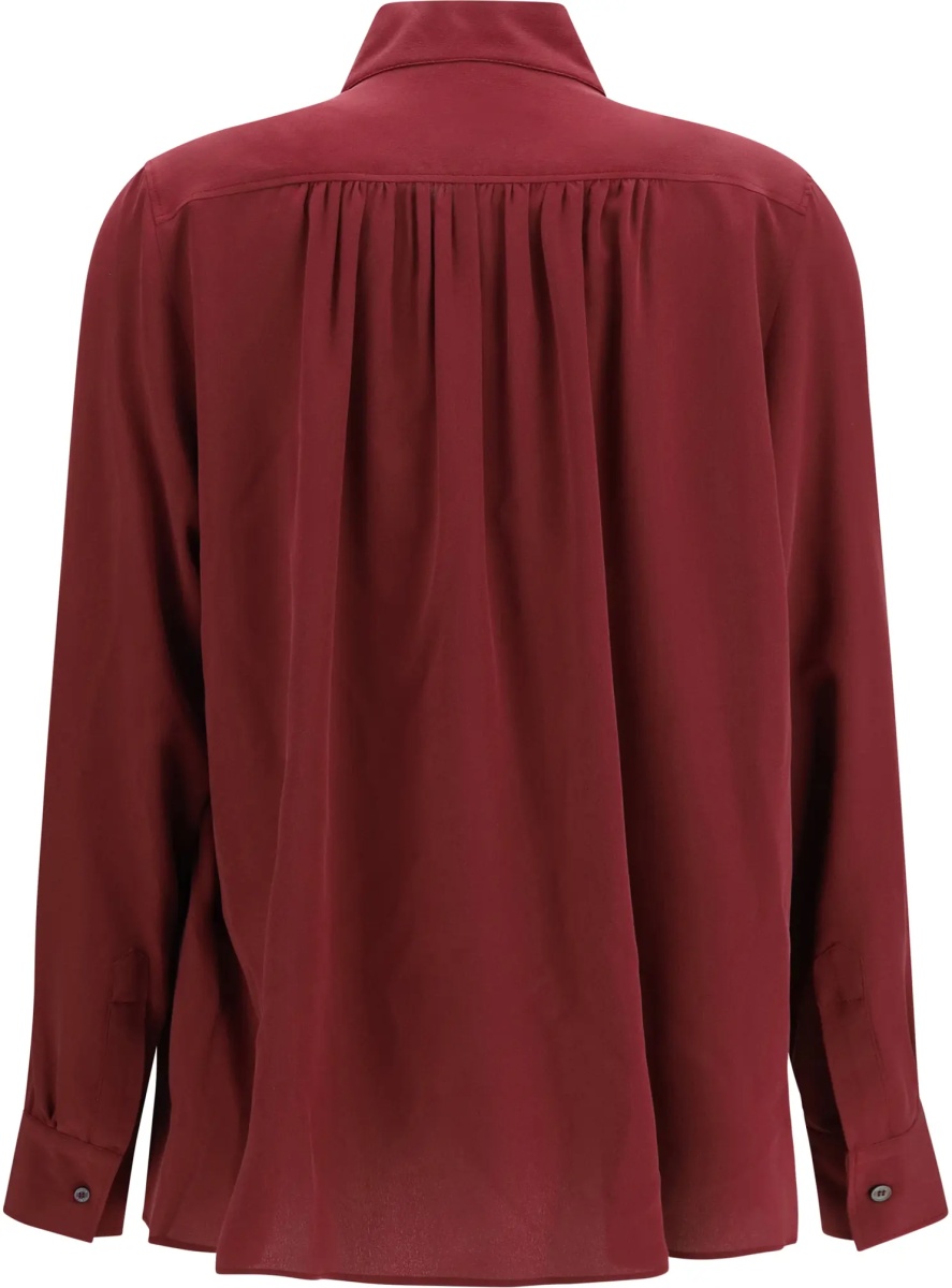 Camasa casual Silk Shirt with tie - Img 2