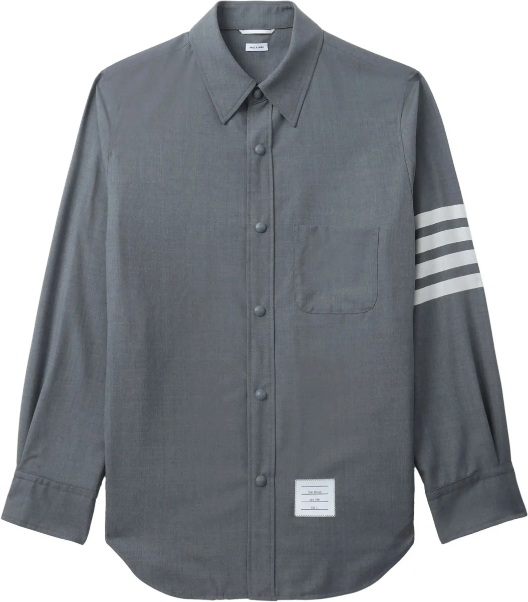 Camasa casual Wool and cotton blend Shirt - Img 9