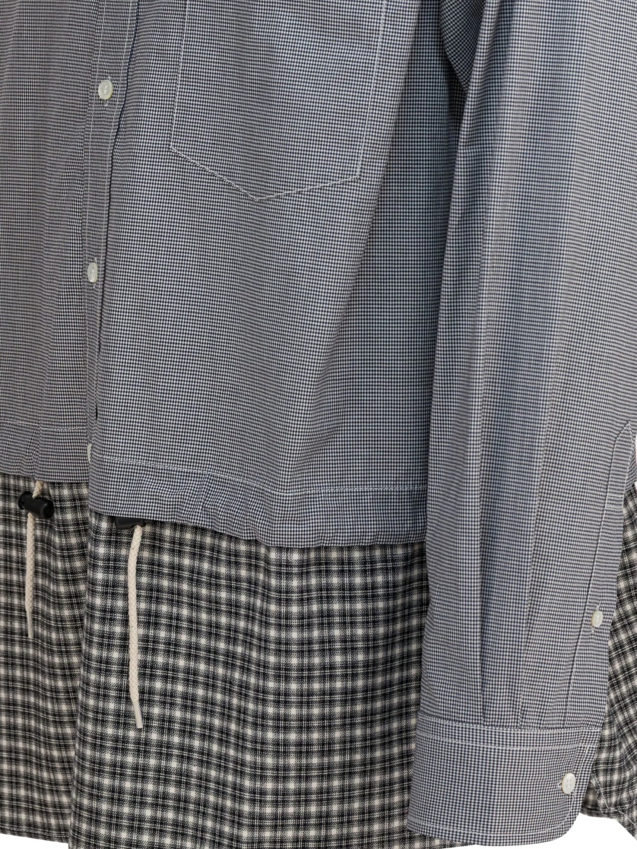Camasa COMME DES GARÇONS HOMME gri - Img 3