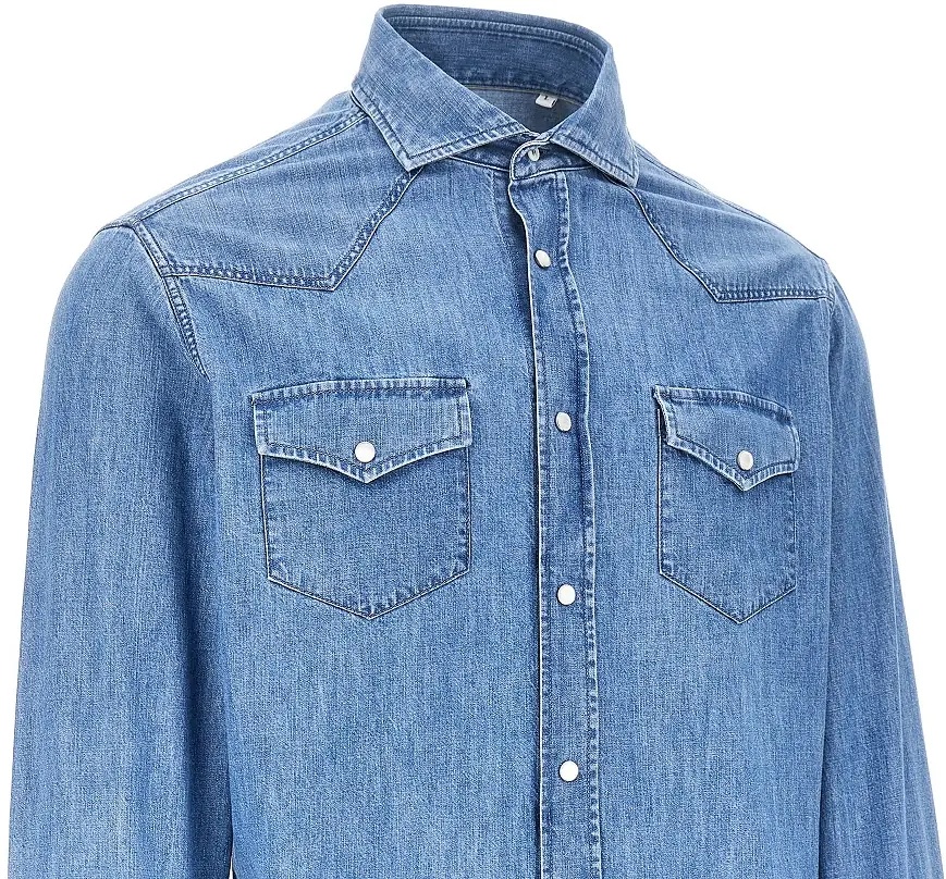 Camasa Cotton denim shirt - Img 2