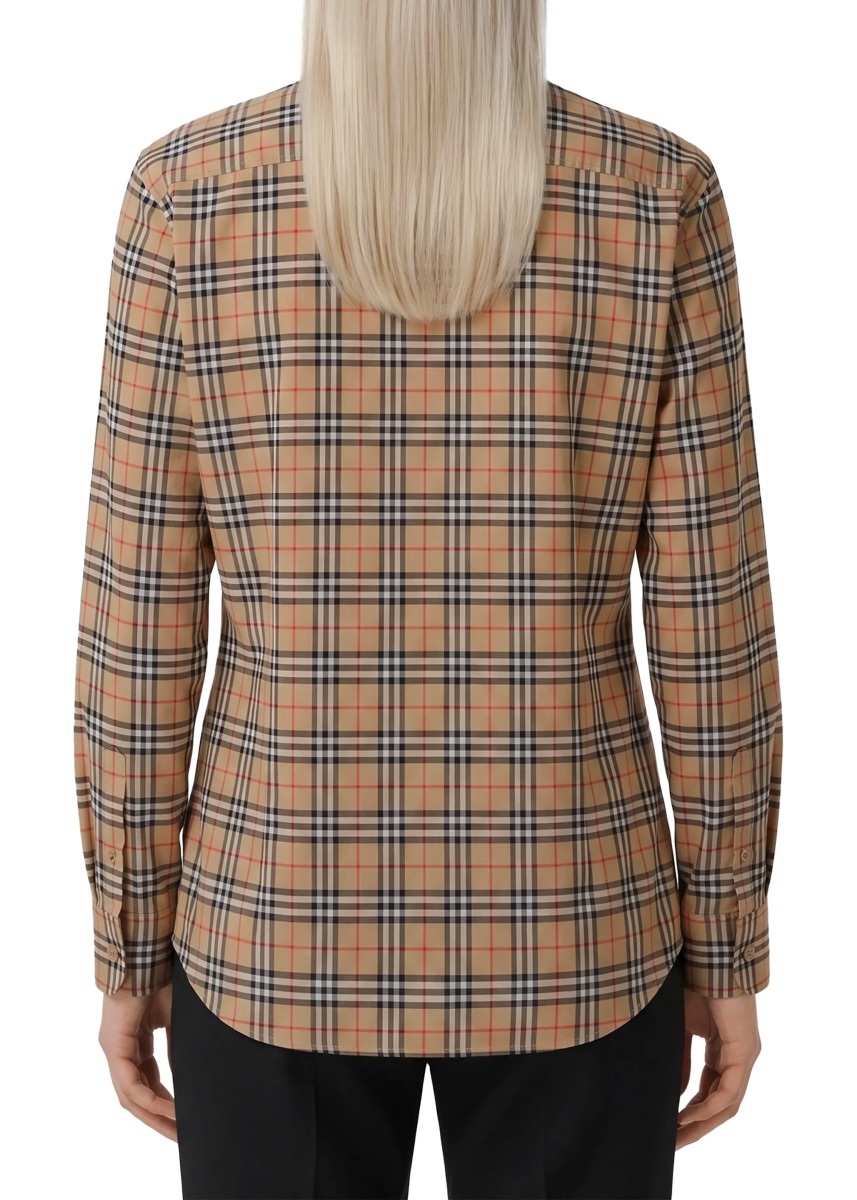 Camasa Emma Cotton Check Shirt - Img 3