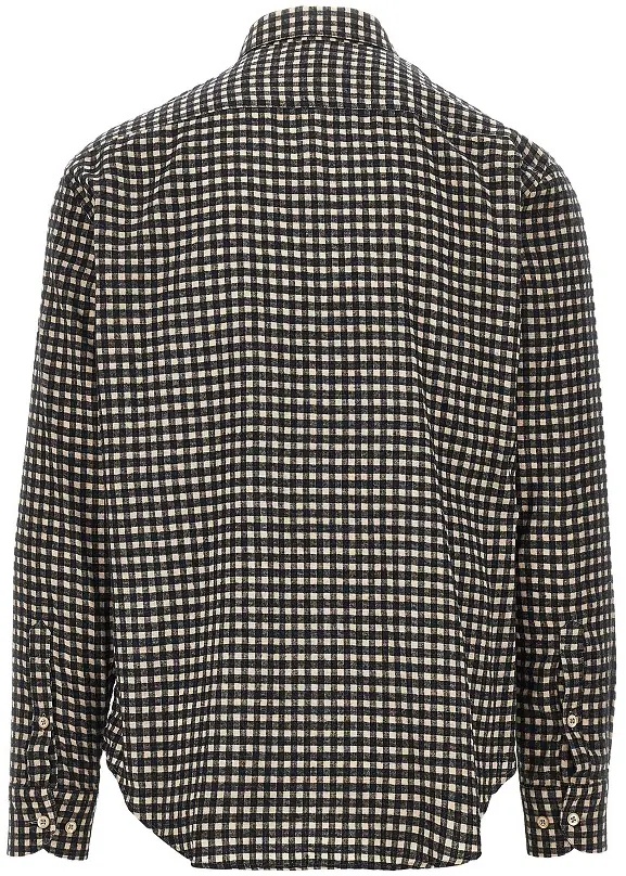 Camasa Flannel shirt with check motif - Img 3
