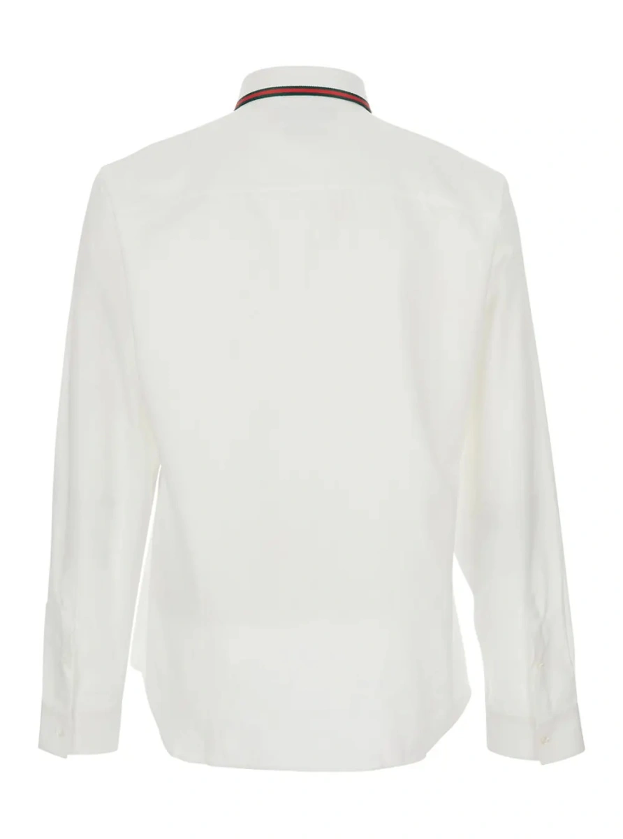 Camasa Gucci alba din bumbac - Img 2