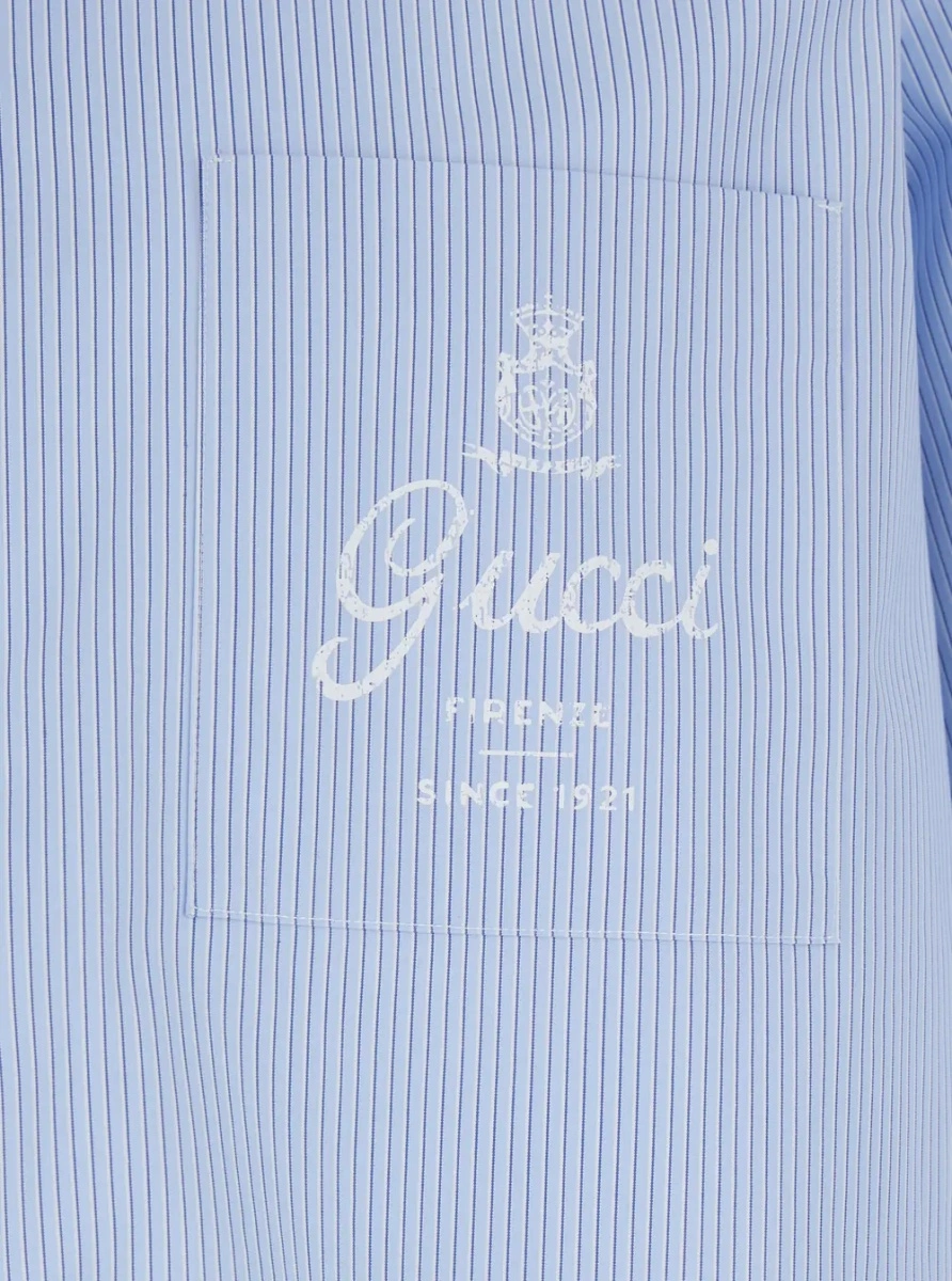 Camasa Gucci albastra - Img 3