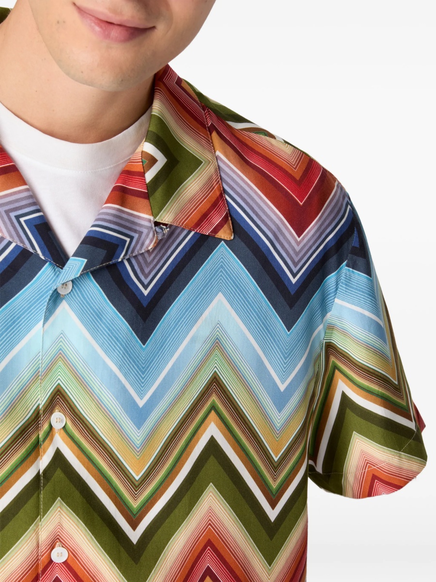Camasa MISSONI BEACHWEAR albastra - Img 2