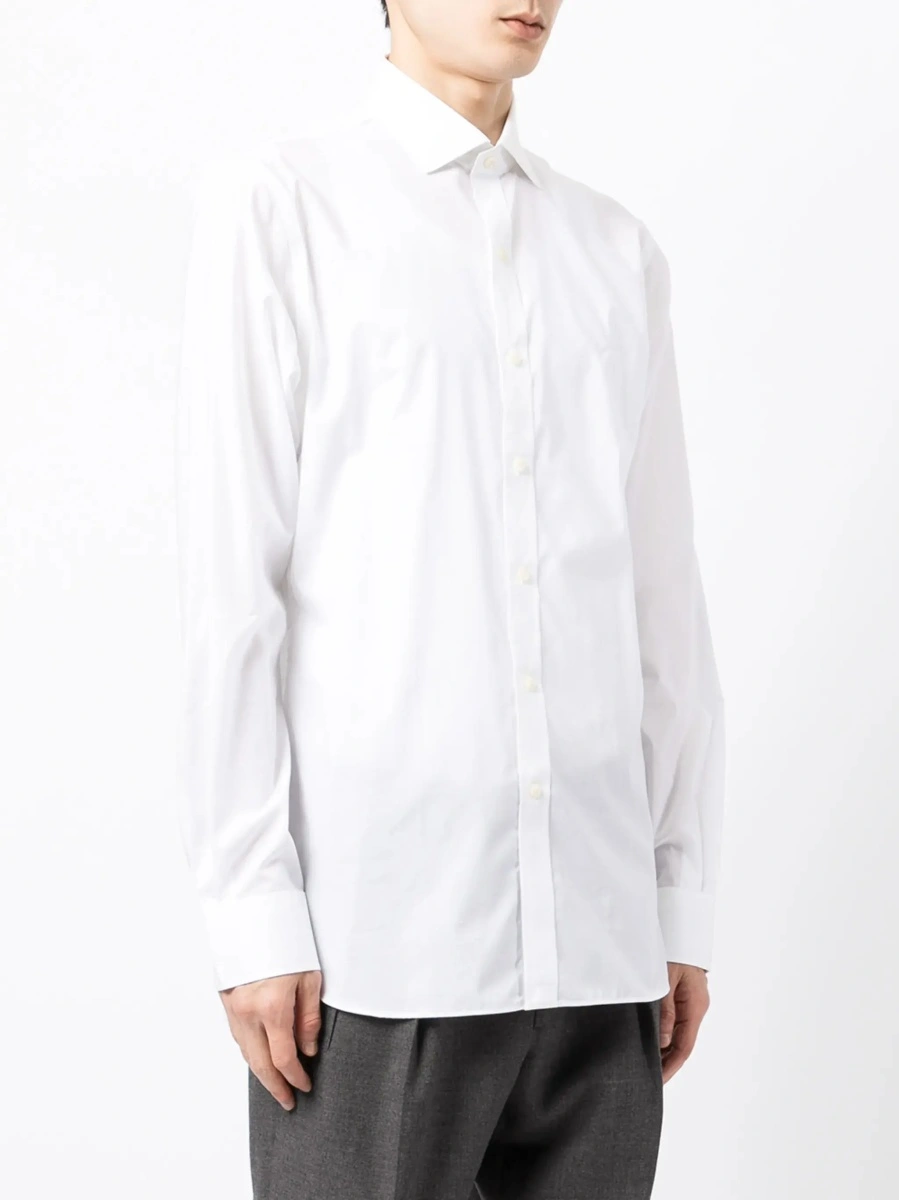 Camasa Ralph Lauren alba din bumbac 'Slim Fit' - Img 5