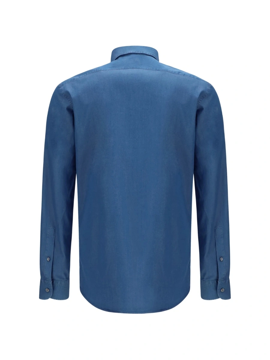 Camasa ZEGNA albastra - Img 2