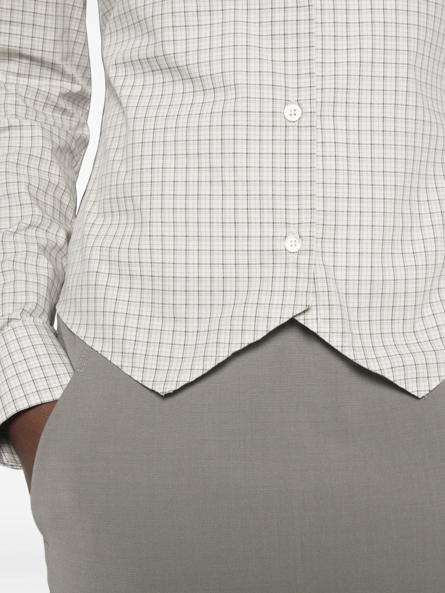 Camasi "Pointed Hem" Casual Shirt - Img 8