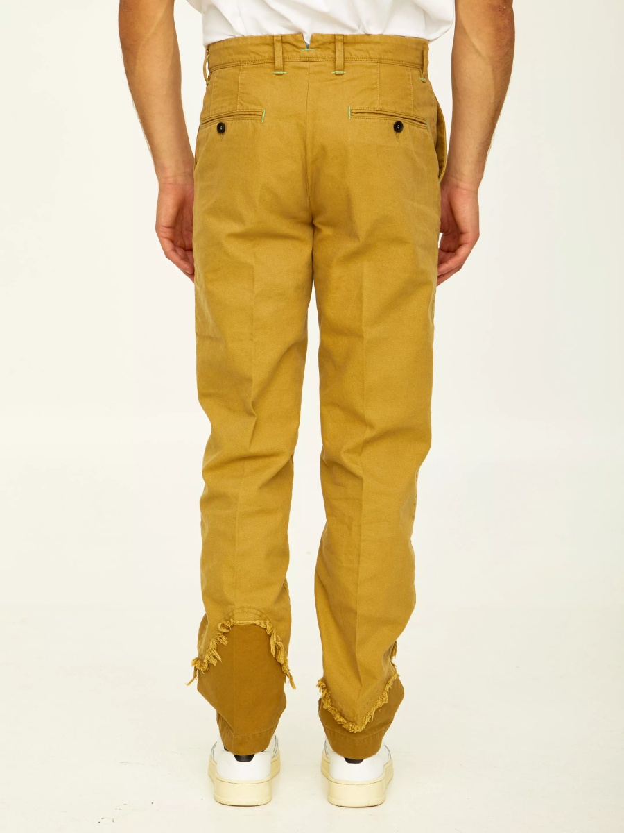 Camel Cotton Trousers - Img 4