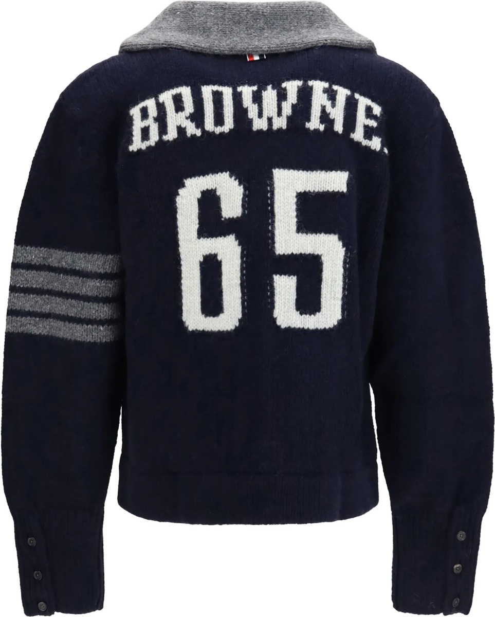 Cardigan Browne 65 Hooded jersey Cardigan - Img 2