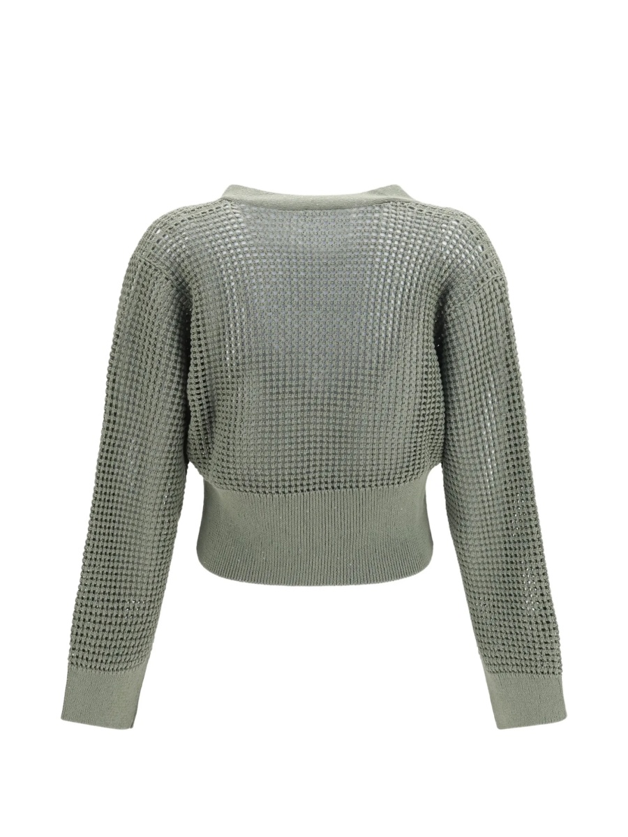 Cardigan Brunello Cucinelli verde - Img 3
