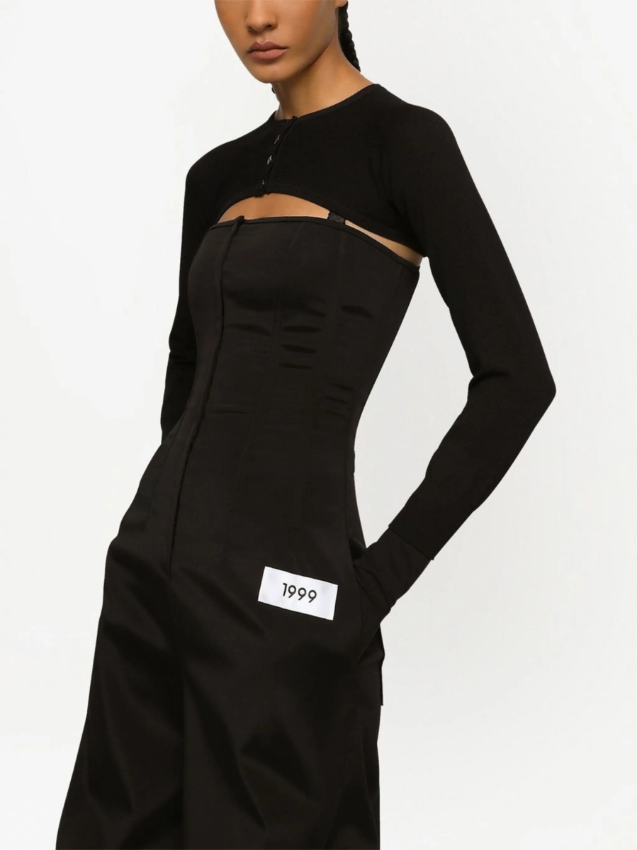 Cardigan Dolce &amp; Gabbana negru - Img 5