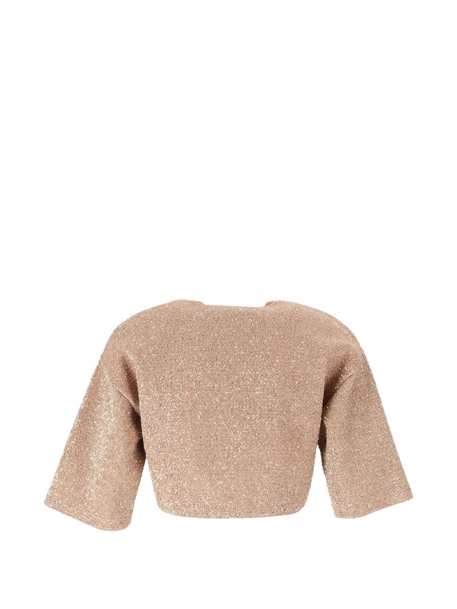 Cardigan Elisabetta Franchi neutru - Img 2