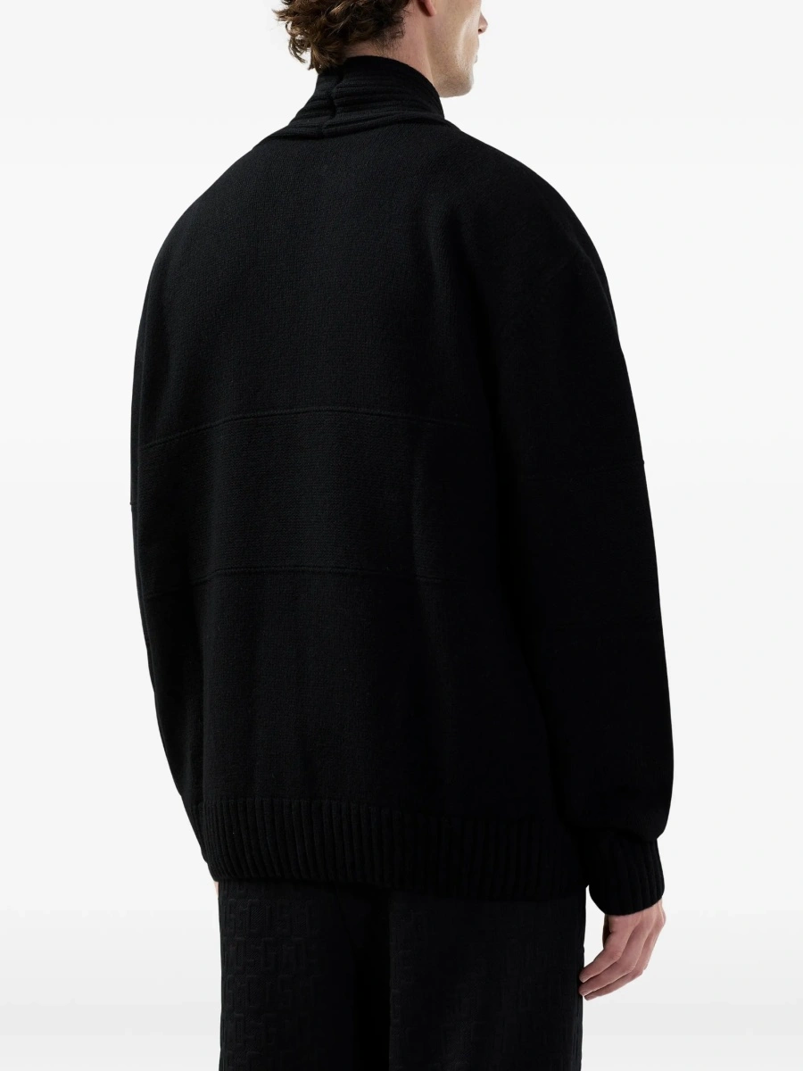 Cardigan GCDS negru - Img 5
