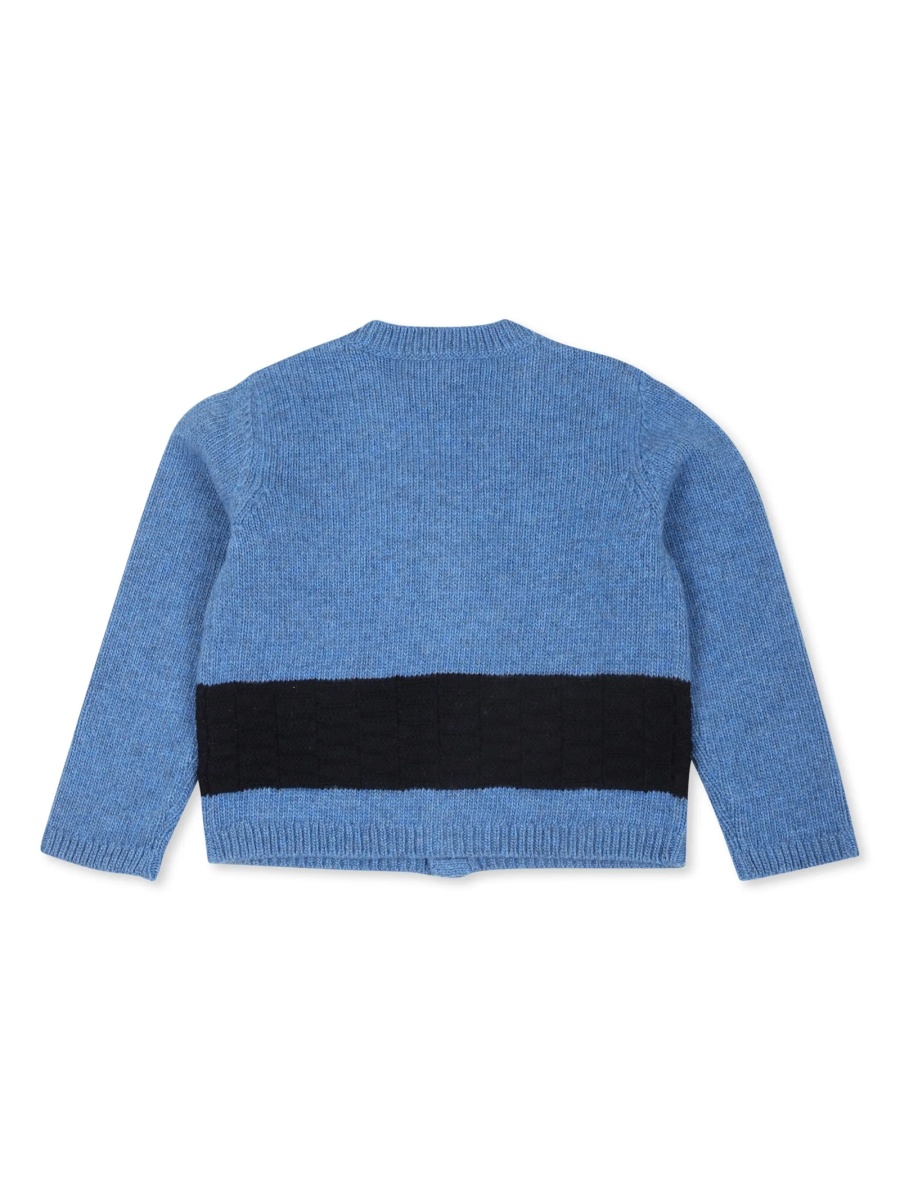 Cardigan Gucci albastru din lana - Img 2