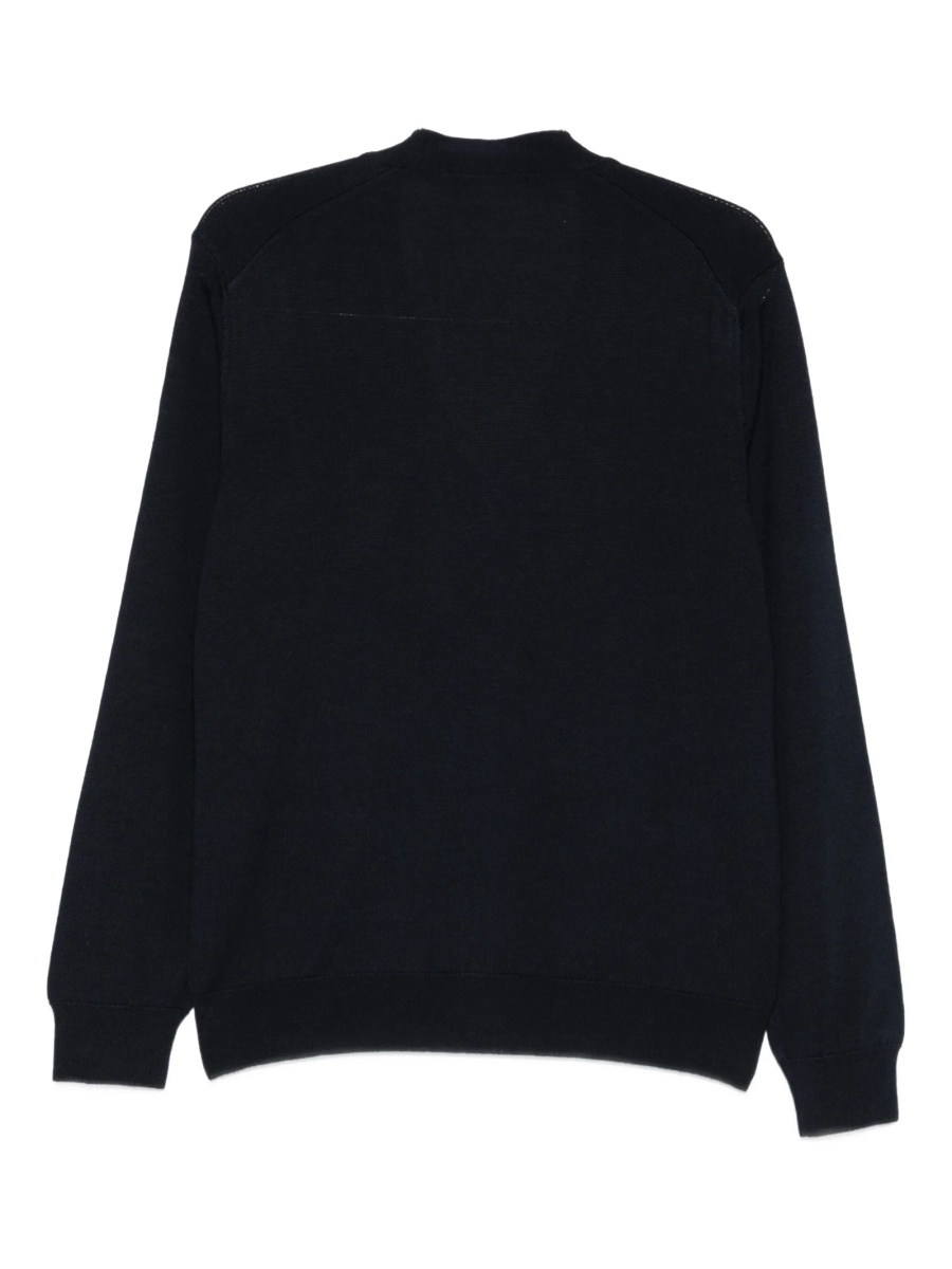 Cardigan MAISON KITSUNÉ albastru - Img 2