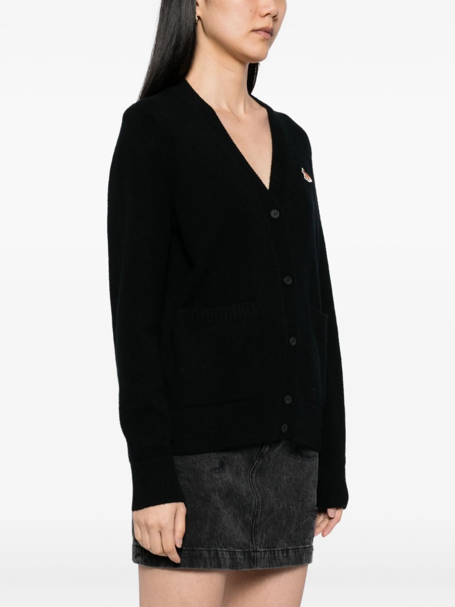 Cardigan MAISON KITSUNÉ negru - Img 3