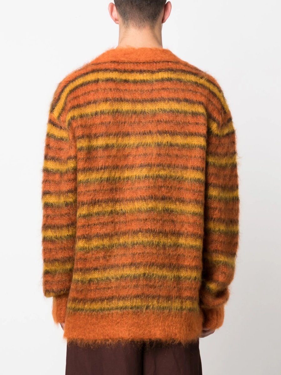 Cardigan Marni Mohair portocaliu - Img 4