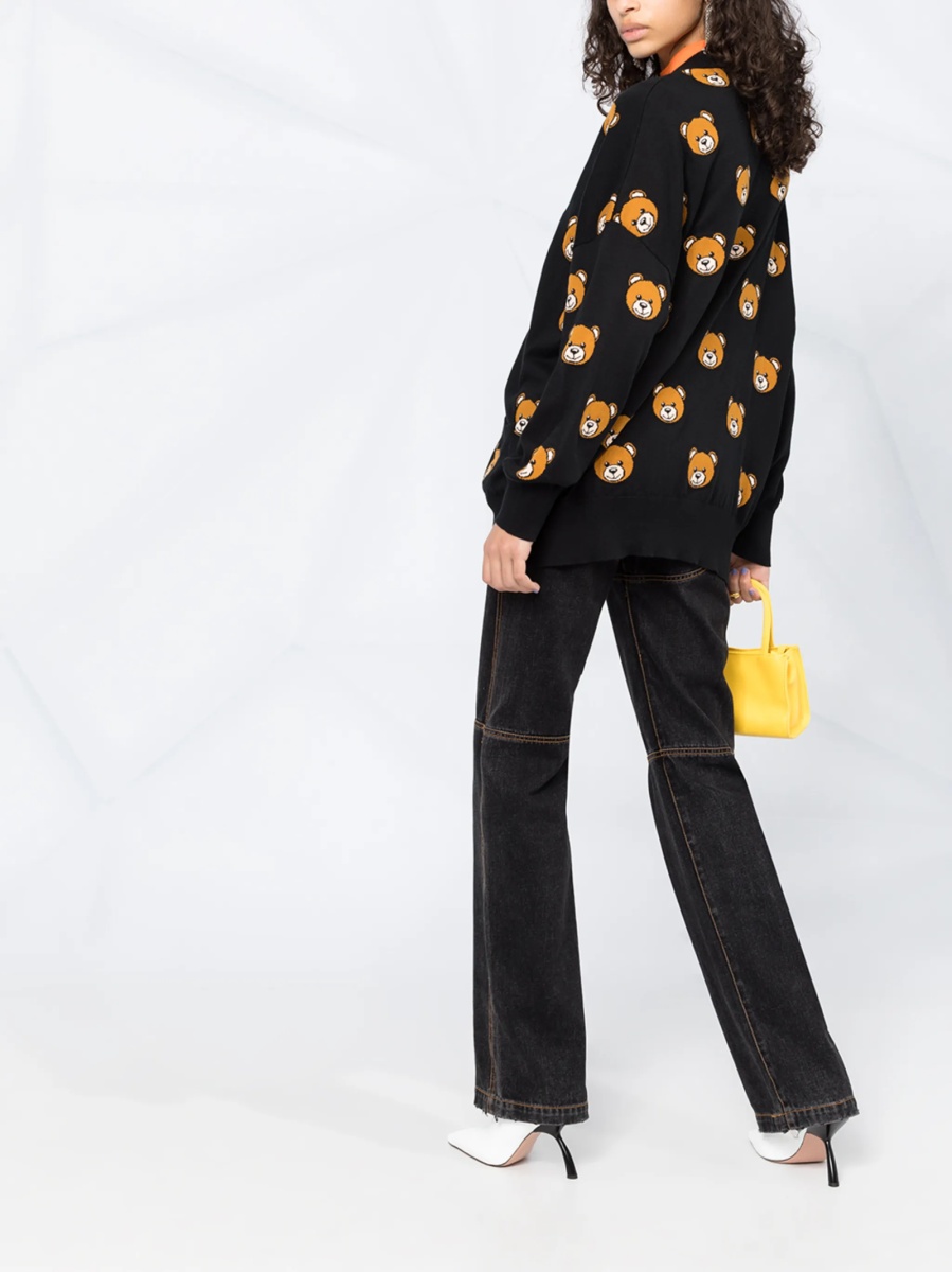 Cardigan Moschino negru - Img 4