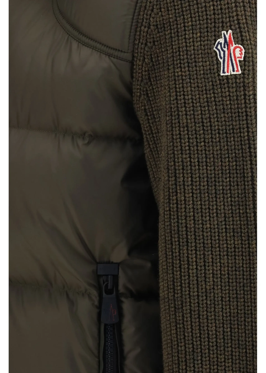 Cardigan Padded wool Cardigan with zip - Img 3