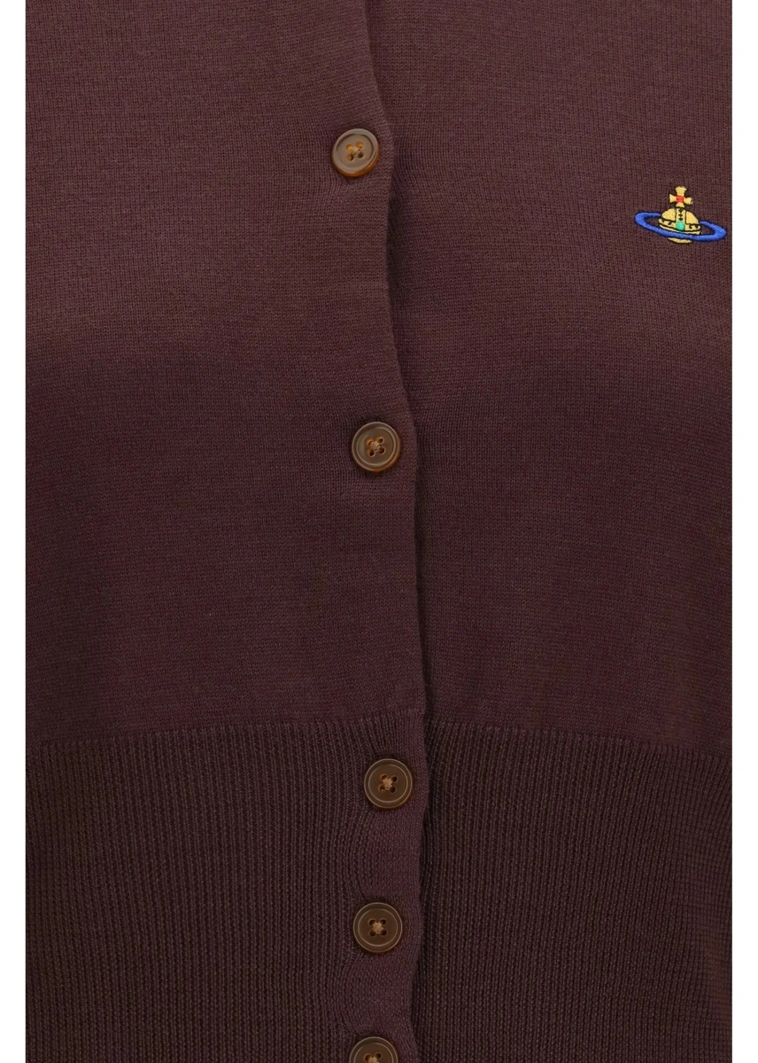 Cardigan Vivienne Westwood multicolor din lana - Img 3