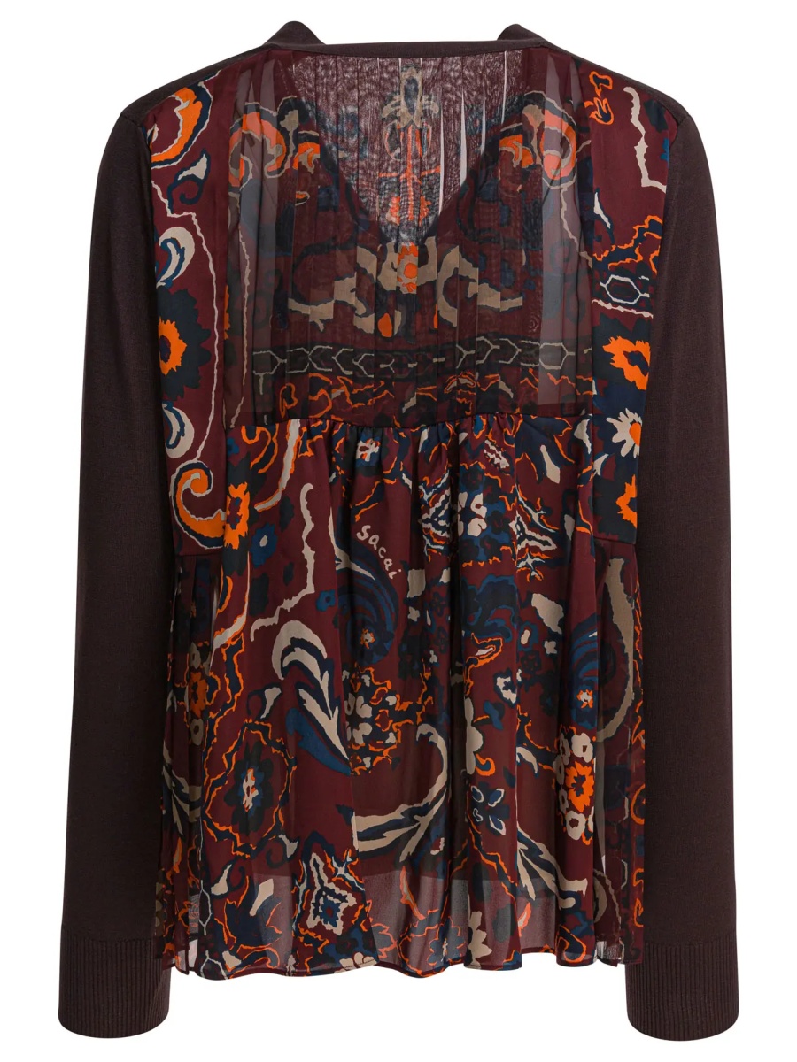 Cardigan with floral print - Img 2