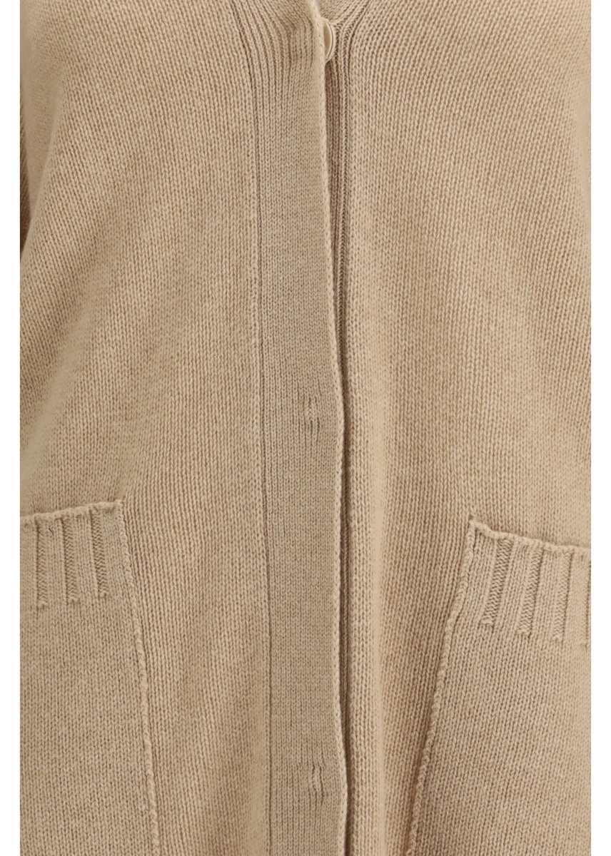 Cardigane Cardigan in fine knit with a V-neckline - Img 3