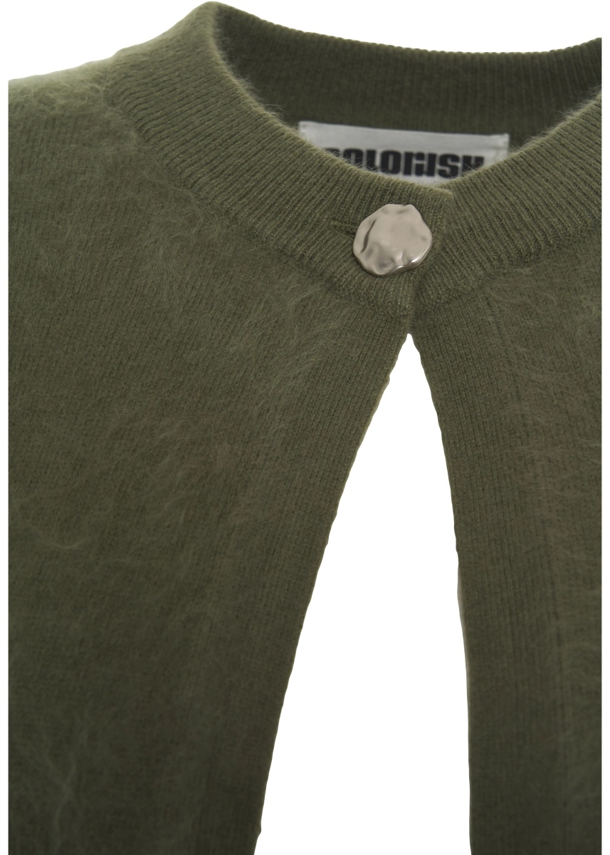 Cardigane Cashmere cardigan 'Brushed' - Img 5