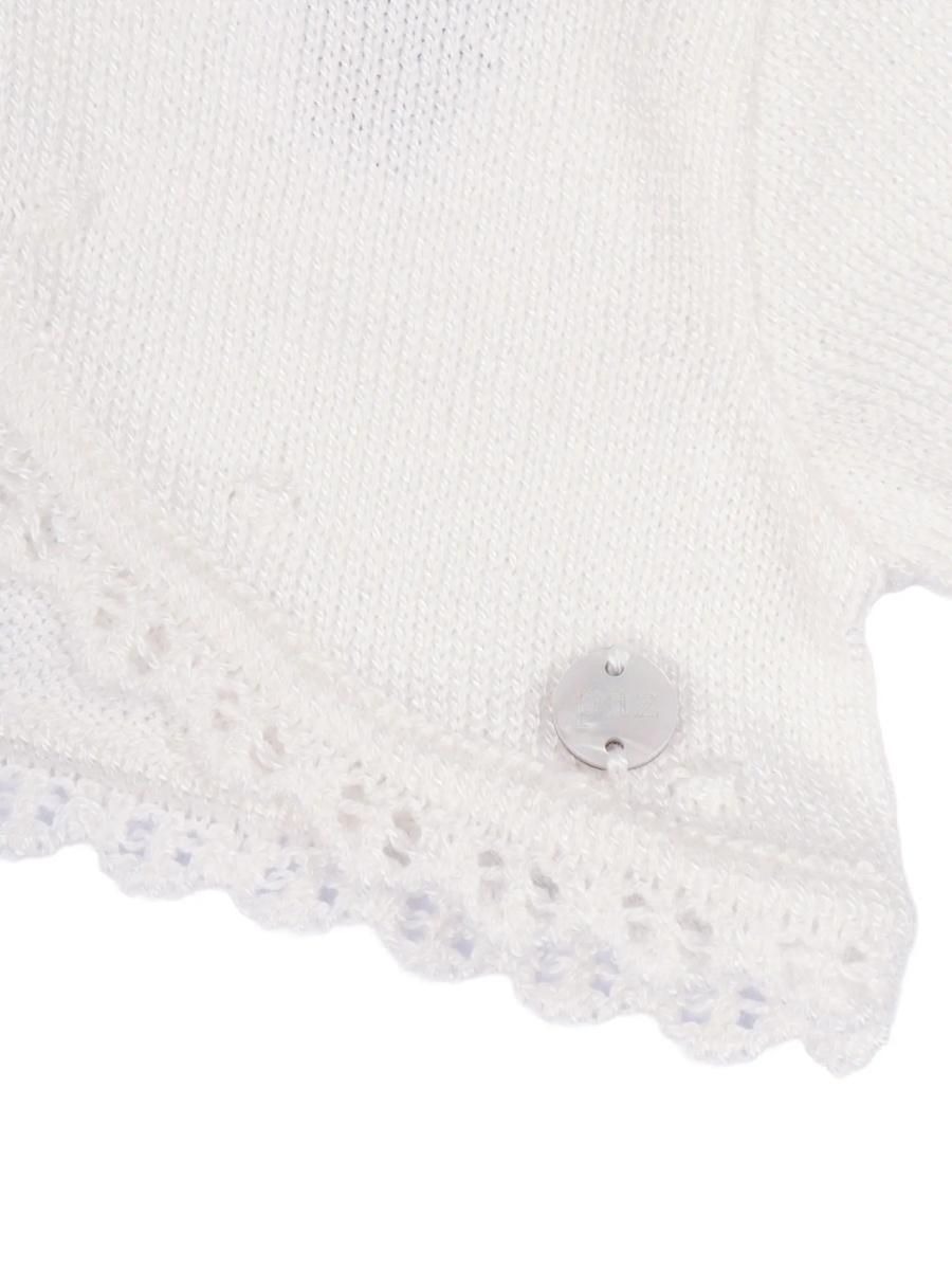 Cardigane KNIT INFANT GIRL SHORT CARDIGAN "CEREMONIA V26" - Img 3