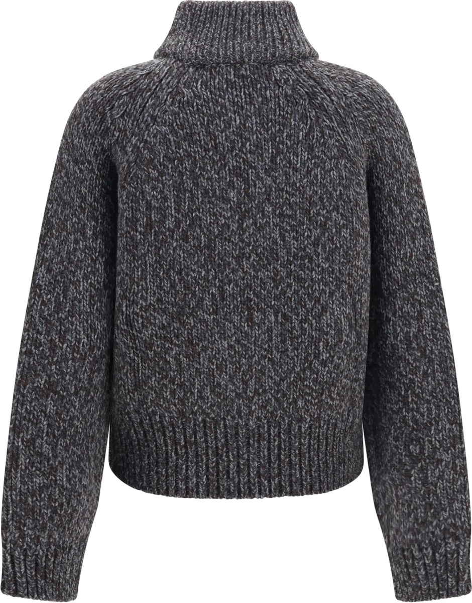 Cardigane Merino wool zip Cardigan - Img 2