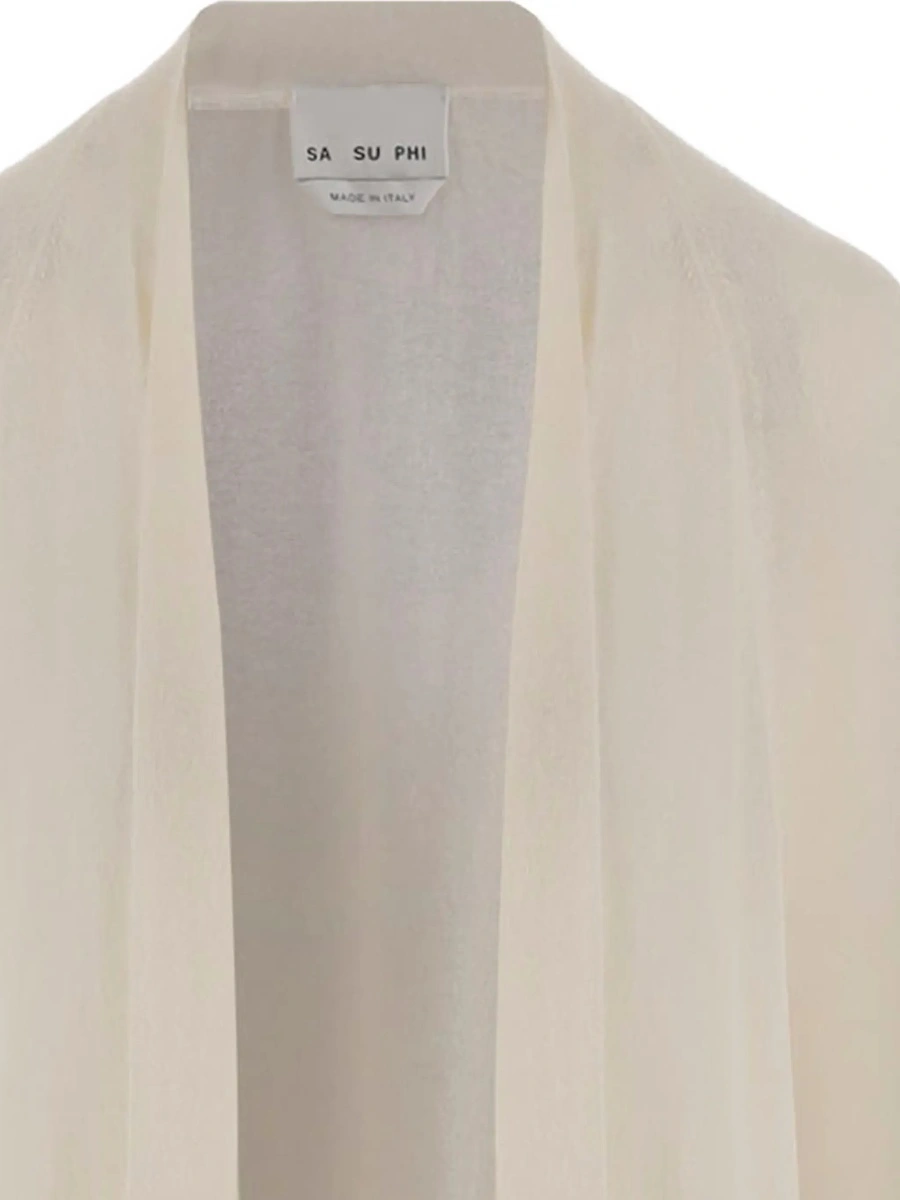 Cardigane Silk blend long cardigan - Img 6