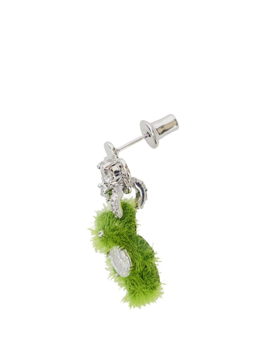 Cercei Grass Flower Bear Earring - Img 3