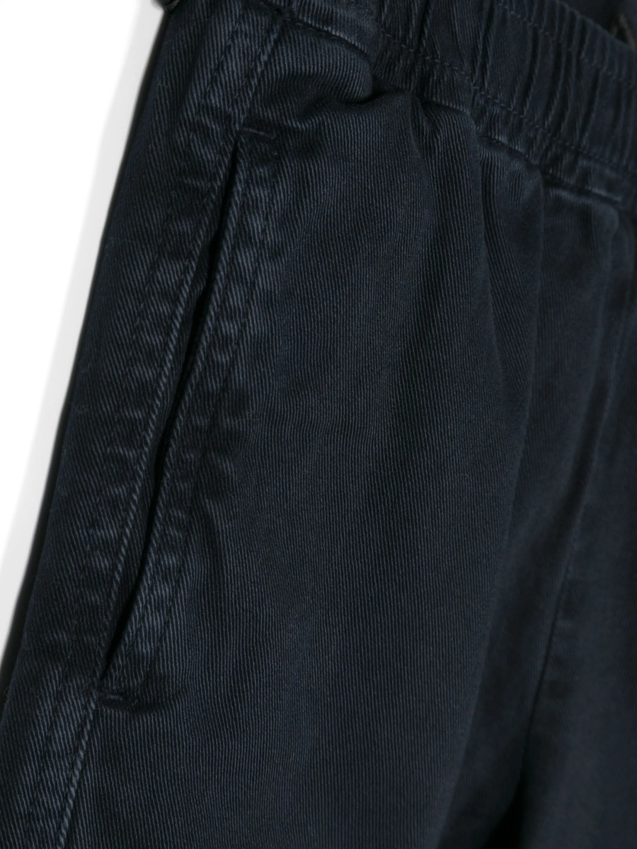 Chinos Aspesi albastri din spandex/elastan si bumbac - Img 3