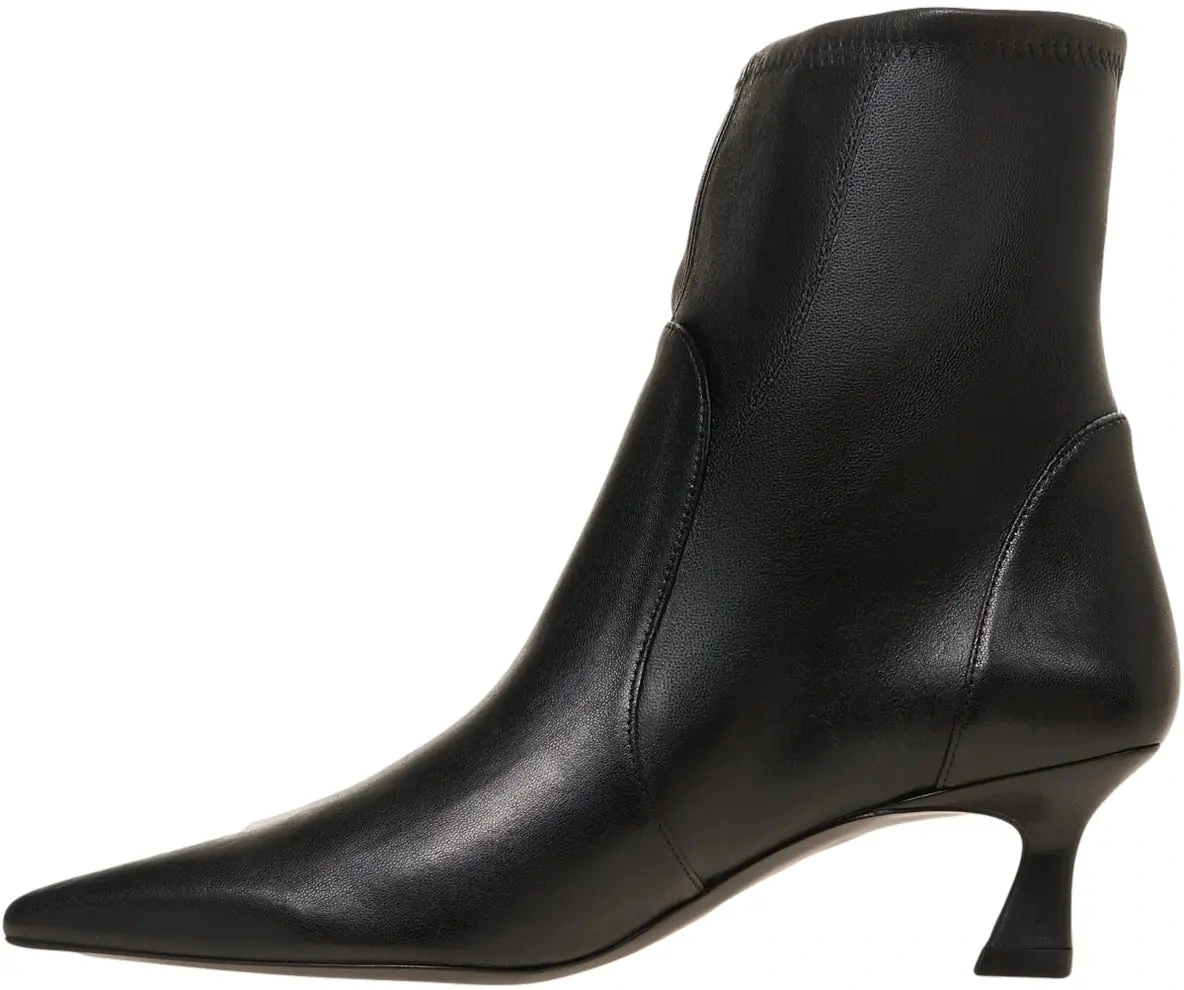 Cizme de iarna Stuart Weitzman negre din piele - Img 3