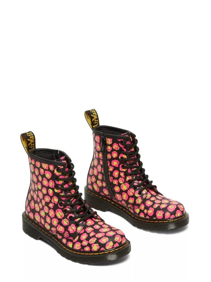 Cizme Lace Boots 1460 Leopard - Img 3