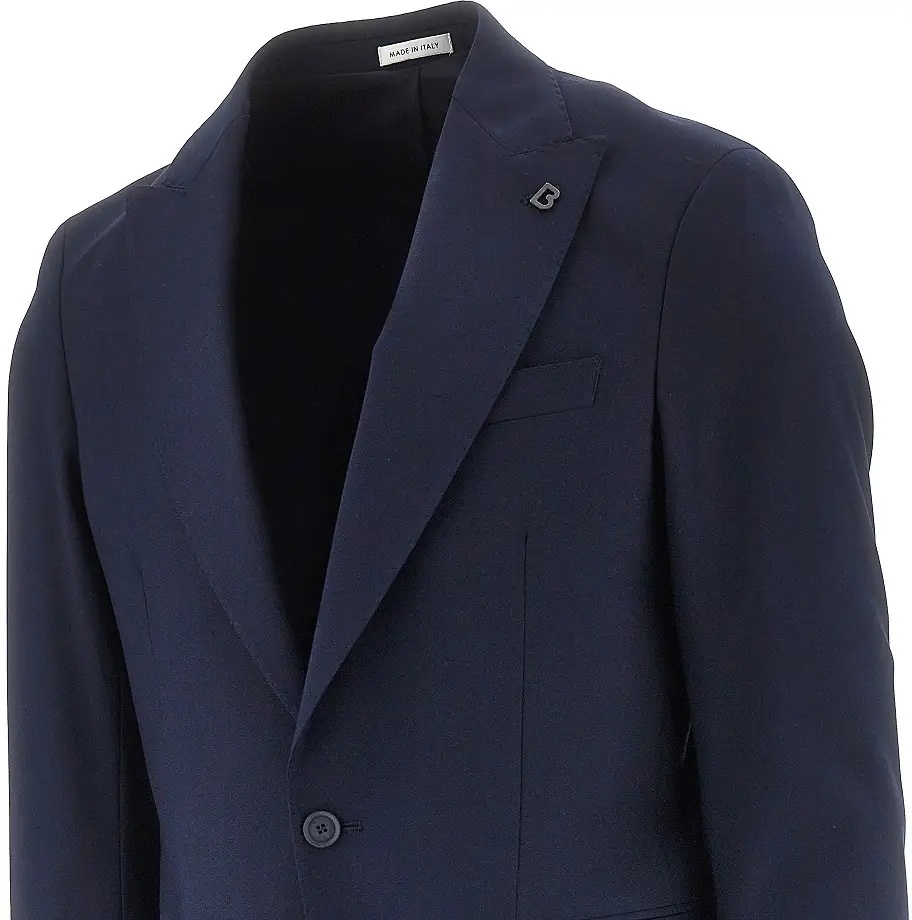 Costum 'Biella' single-breasted tailored suit - Img 2