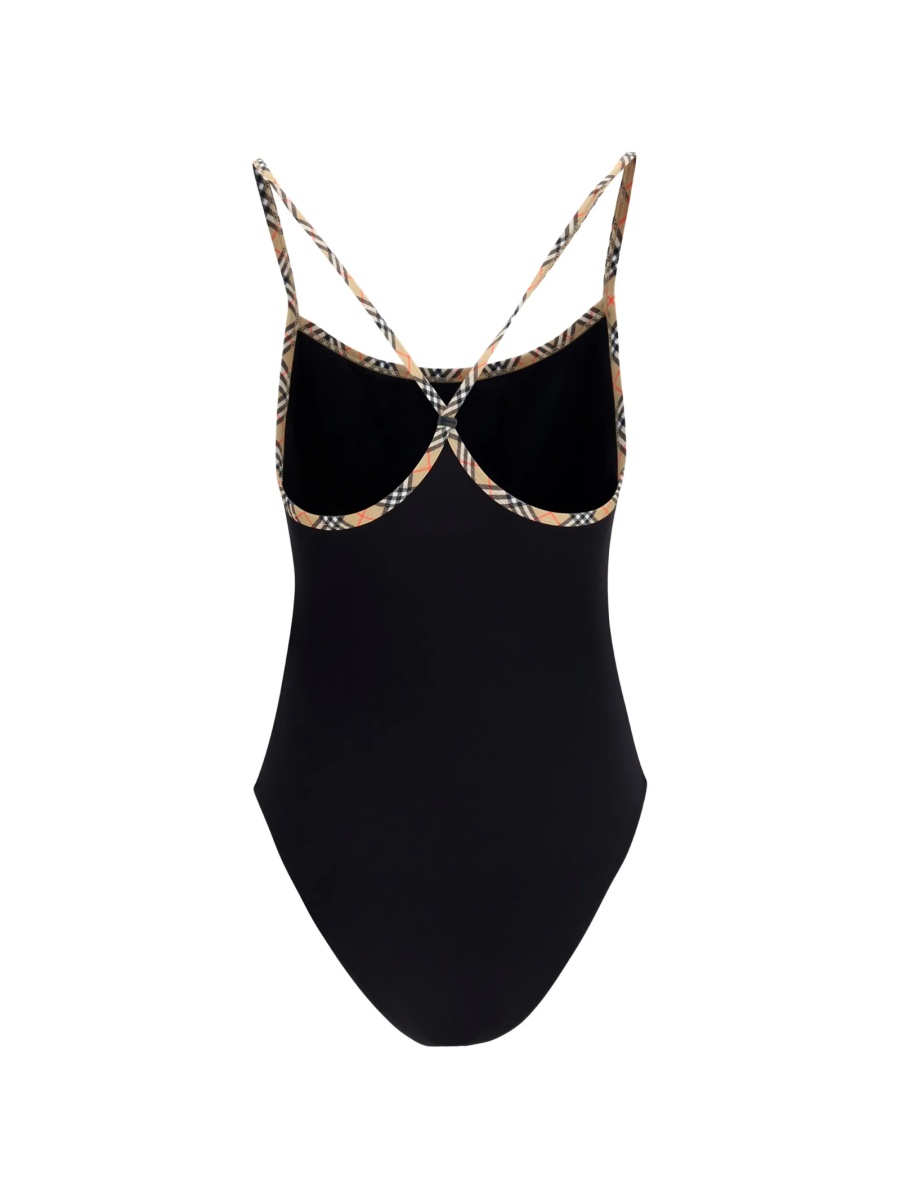 Costum de baie intreg Burberry negru - Img 2