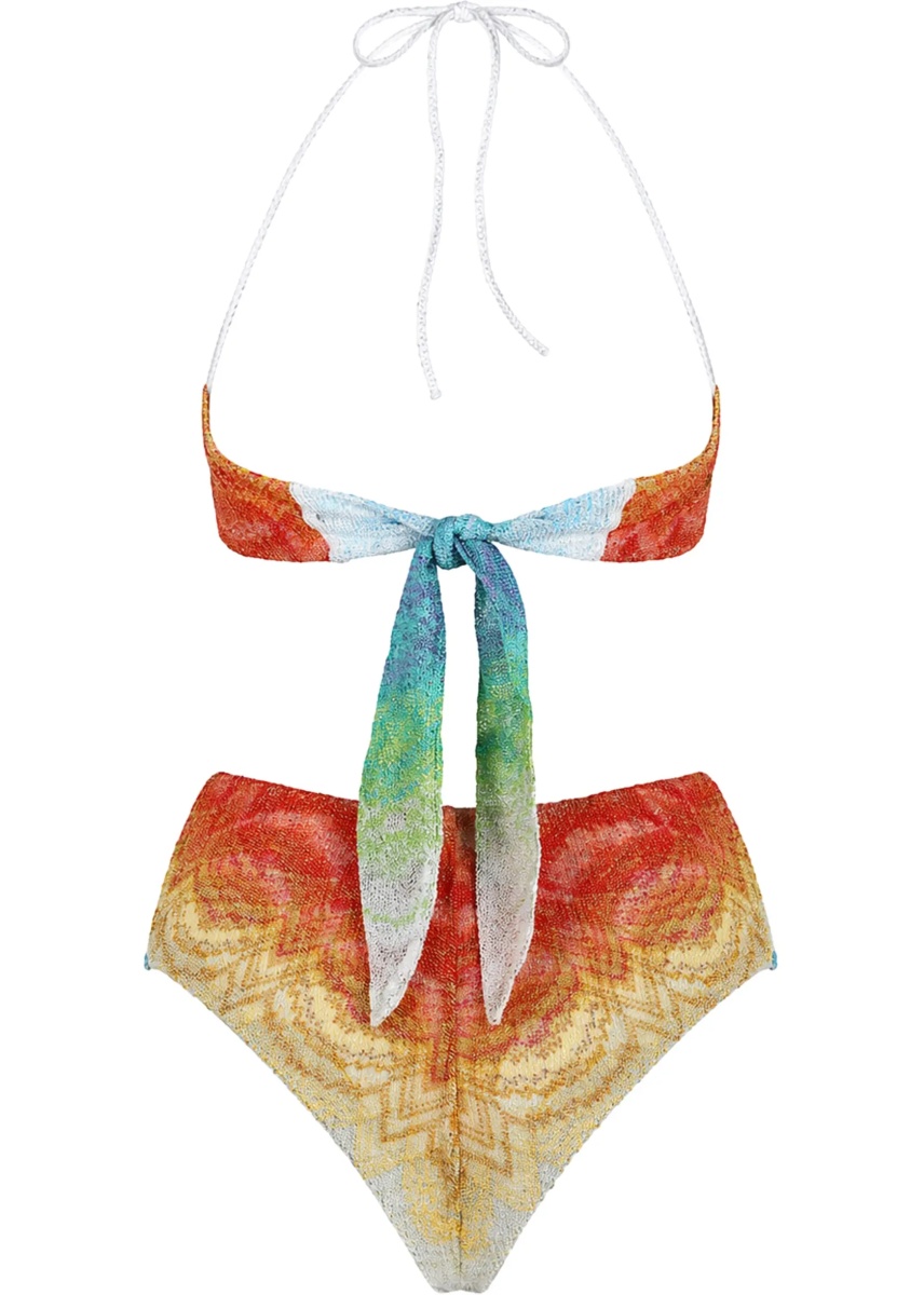 Costume Costume Bikini Con Motivo Chevron - Img 3
